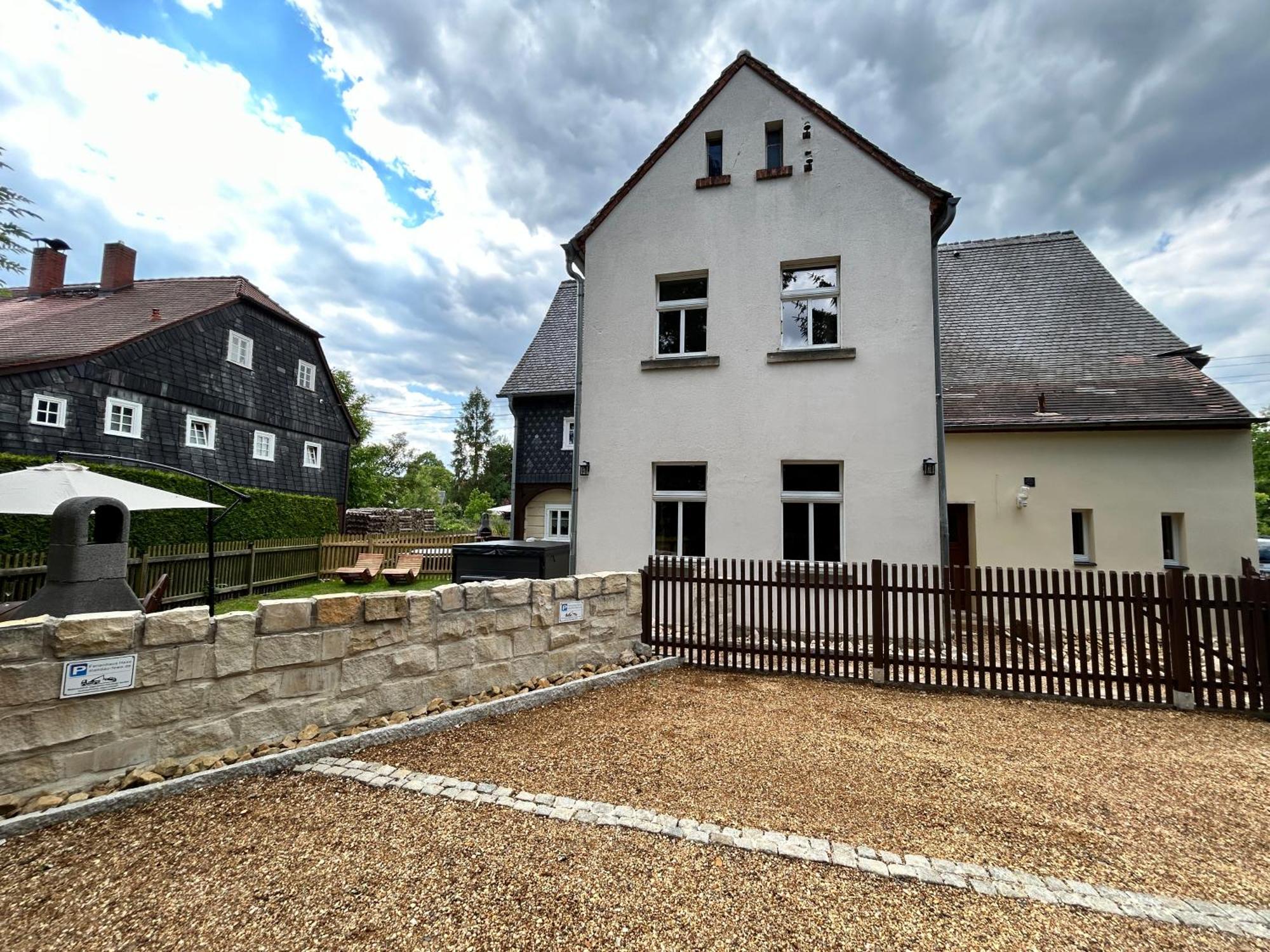 Fewo Frushi Mit Whirlpool, Infrarotsauna Großschönau Exteriér fotografie